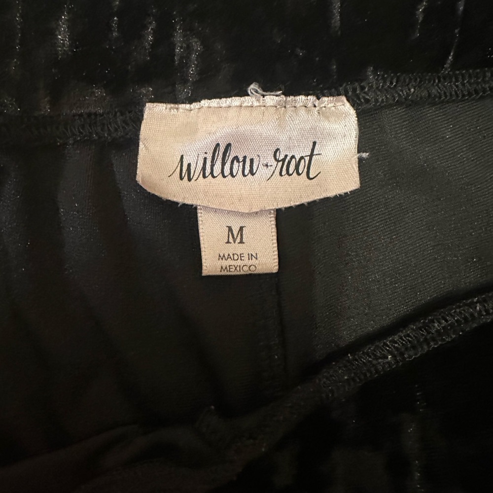 Willow & Root Velvet Flare Pant - Picture 7 of 7